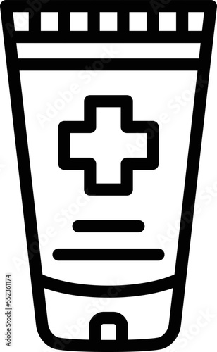 Ointment Vector Icon Design Illustration