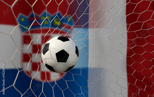 Football Cup competition between the national Croatia and national France.