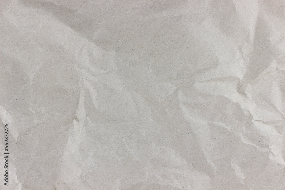 kraft paper background, crumpled craft paper use as background