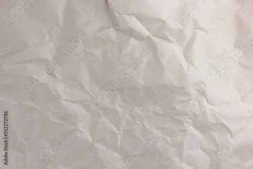 kraft paper background  crumpled craft paper use as background