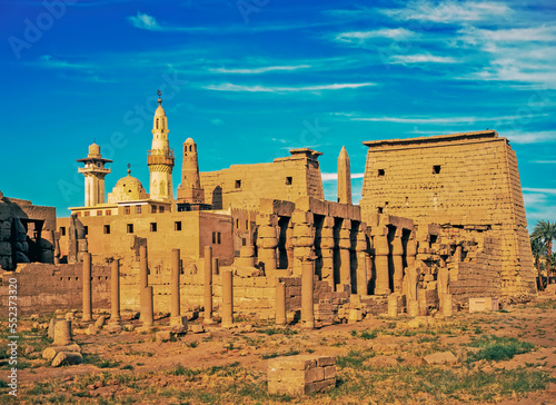 Abu-Al-Haggag mosque in Luxor