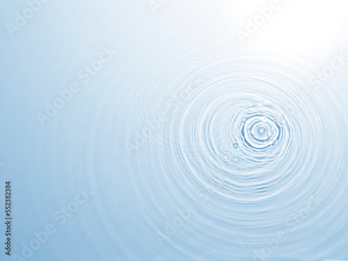 water surface with ripples                      