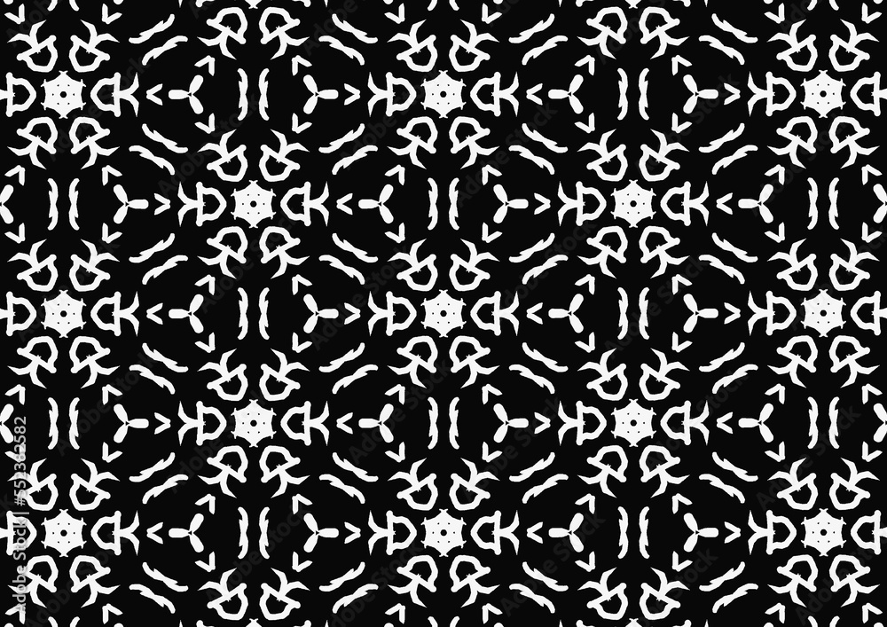 Geometric fabric pattern seamless design. seamless pattern. Seamless wallpaper. Design for presentation, artwork, fabric, curtain, background, carpet, wallpaper.