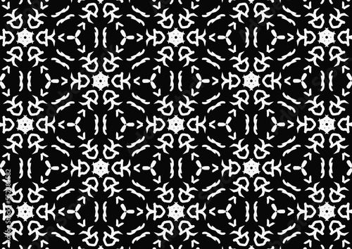 Geometric fabric pattern seamless design. seamless pattern. Seamless wallpaper. Design for presentation, artwork, fabric, curtain, background, carpet, wallpaper.