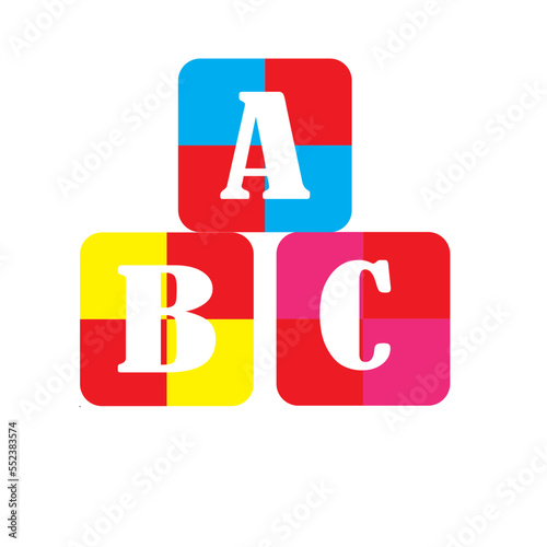 Free Download Organic Children's Toys Blocks Illustration - GFXLoad