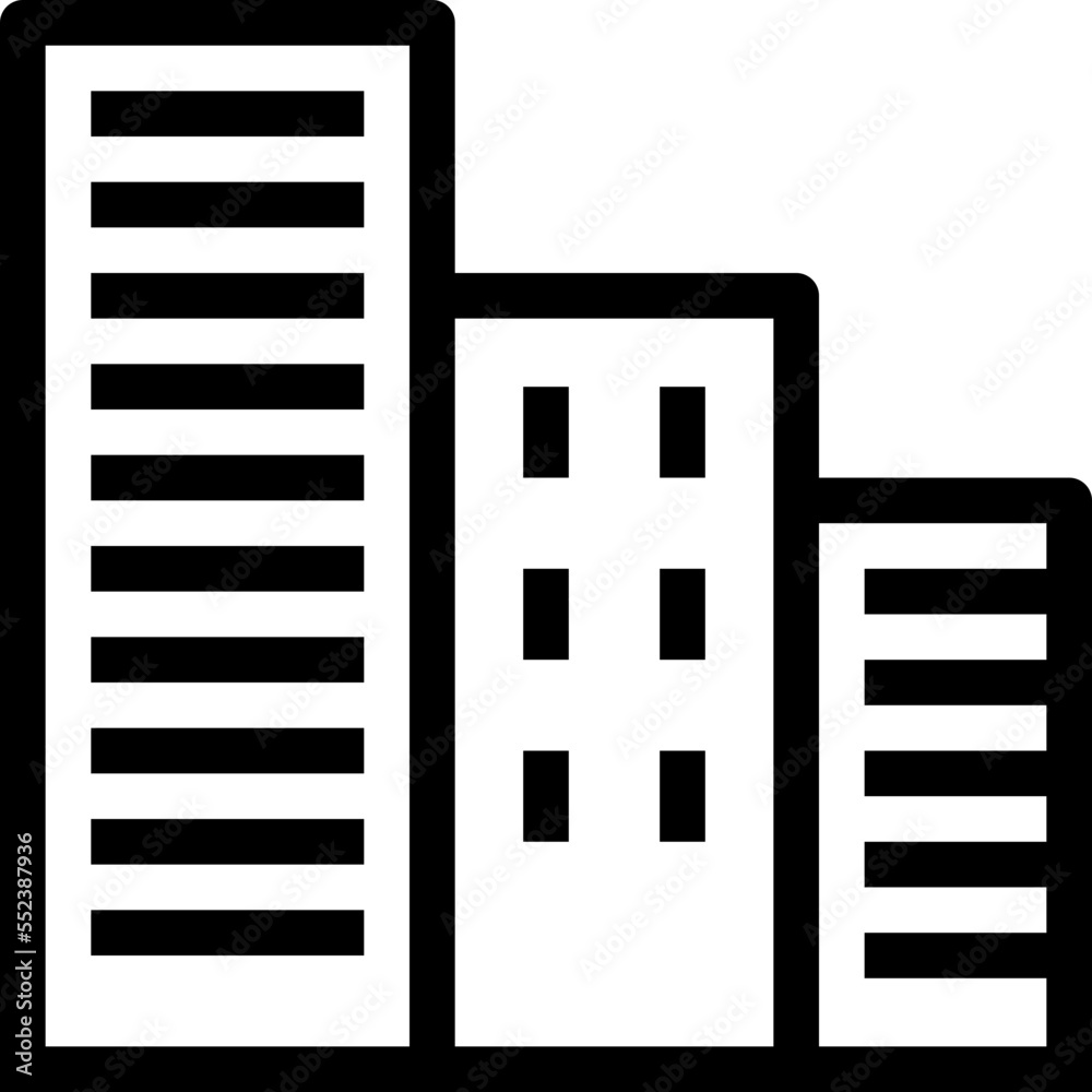 Architecture building icon