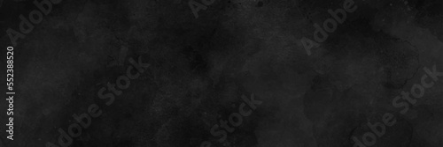 Elegant very black background with faint sponged grunge texture in an old vintage design, dark charcoal gray color center in backdrop