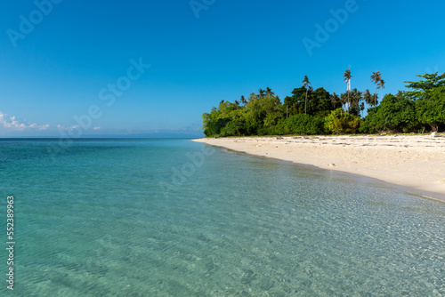 Beautiful tropical Sibuan island in Semporna Sabah Malaysia photo