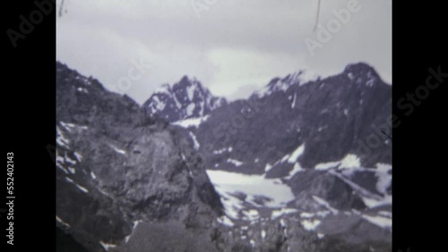 Italy 1974, Tirolo mountain landscape photo