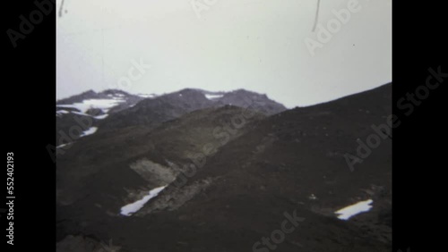 Italy 1974, Tirolo mountain landscape photo