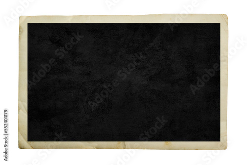 photo frame card isolated on the white backgrounds