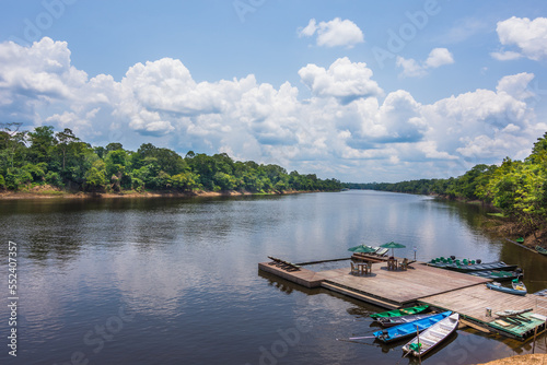 Fototapeta Naklejka Na Ścianę i Meble -  Beautiful landscape of the Amazon Rainforest - Amazonas, Brazil