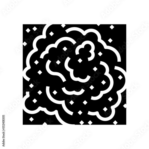 dust particle glyph icon vector. dust particle sign. isolated symbol illustration