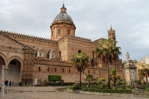 cathedral in palermo in sicily in italy 