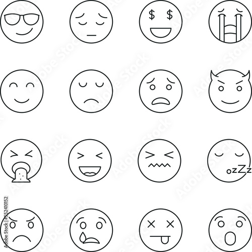 set of smiles