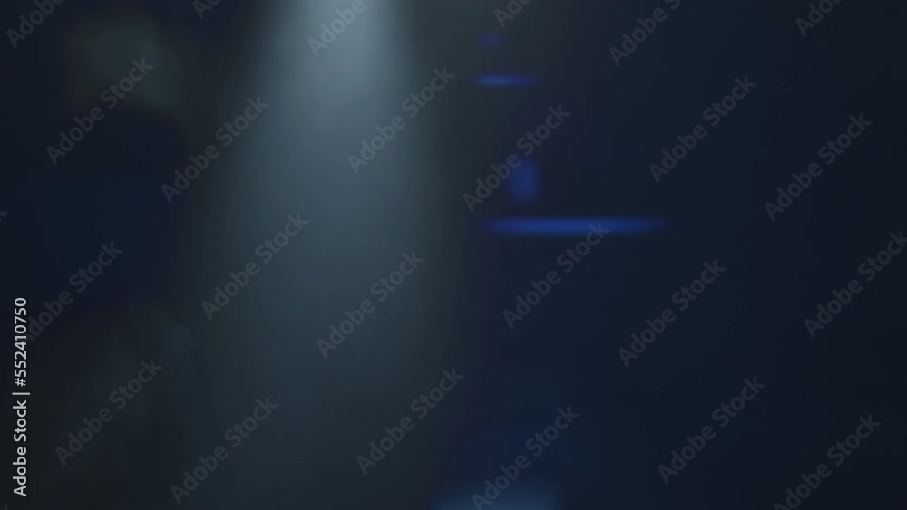 The cinematic atmosphere of smoke being hit with white strobing light. Layered VFX atmospheric violent strobe light clip. The 4K slow-motion atmosphere clip with moving flickering light. 