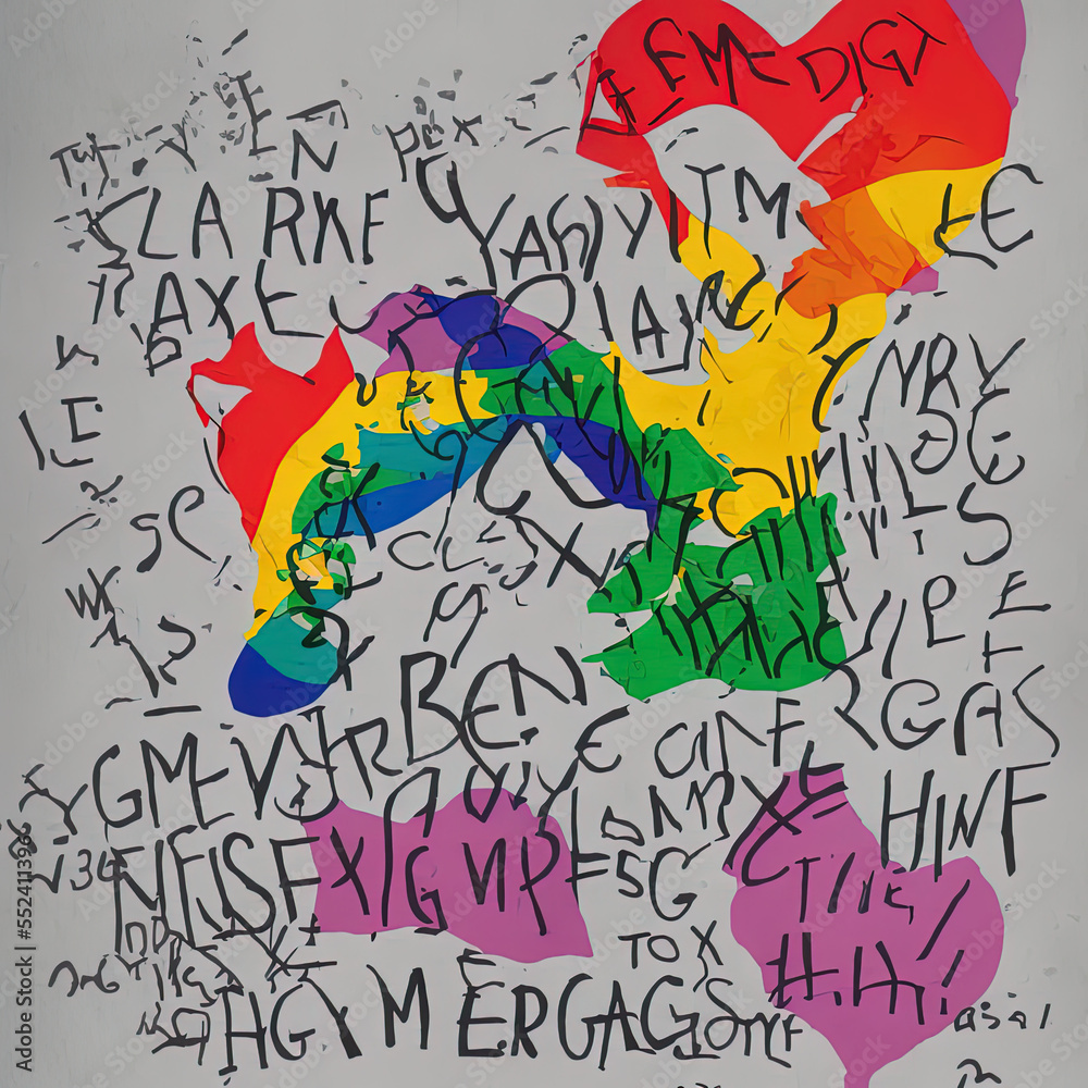 Poster PRO casamento do mesmo sexo criado por Generative AI