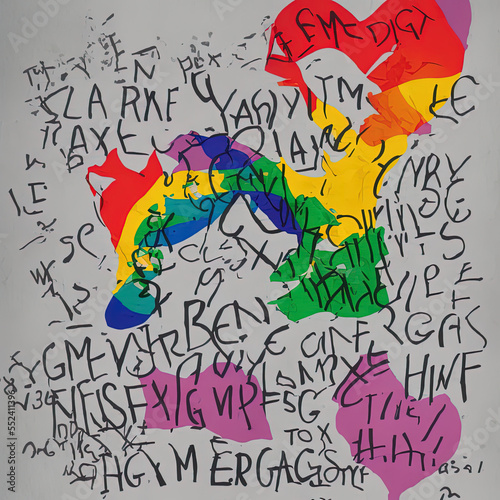 Poster PRO casamento do mesmo sexo criado por Generative AI