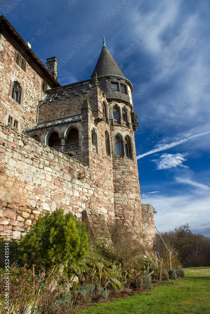 The historic Castle Berlepsch, Witzenhausen, Hessen, Germany