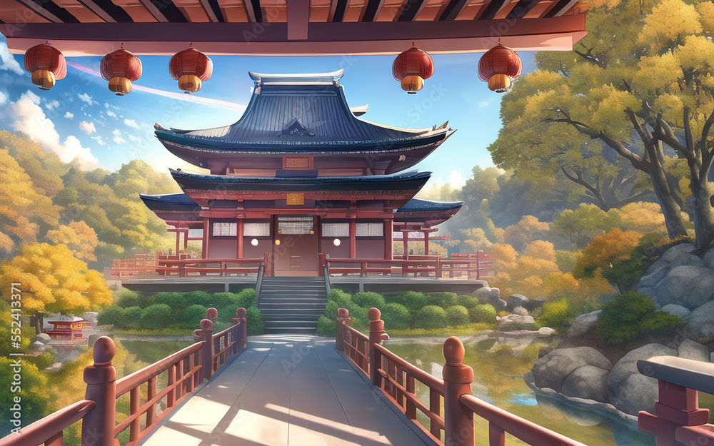 Temple ganha um novo visual - Anime United