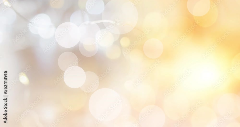 Animation of glowing blurred lights and spots of light Animation of glowing blurred lights and spots of light