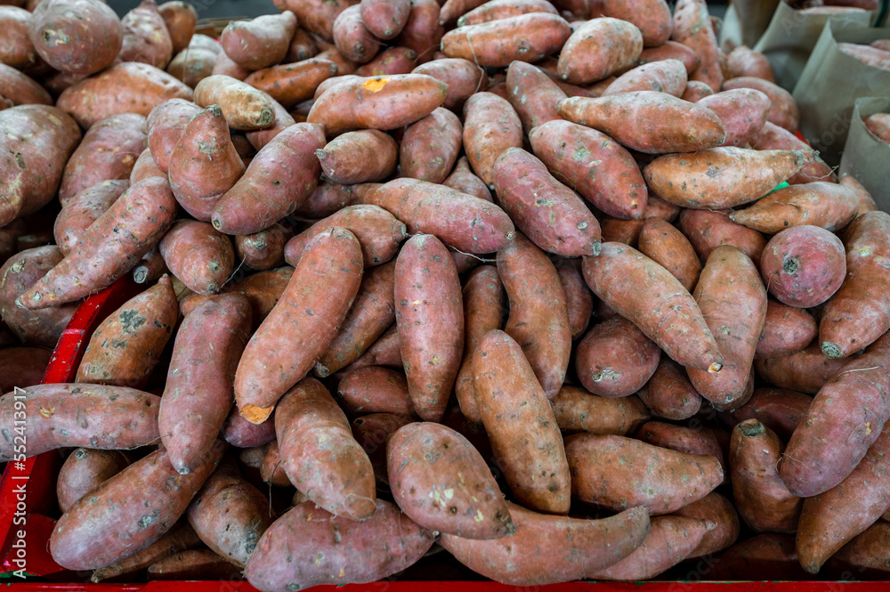 Farmers Market Brown Sweet Potatoes Farmers Market Brown Sweet Potatoes