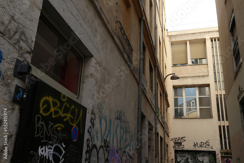 La croix rousse district - 4th arrondissement - Lyon - France photo