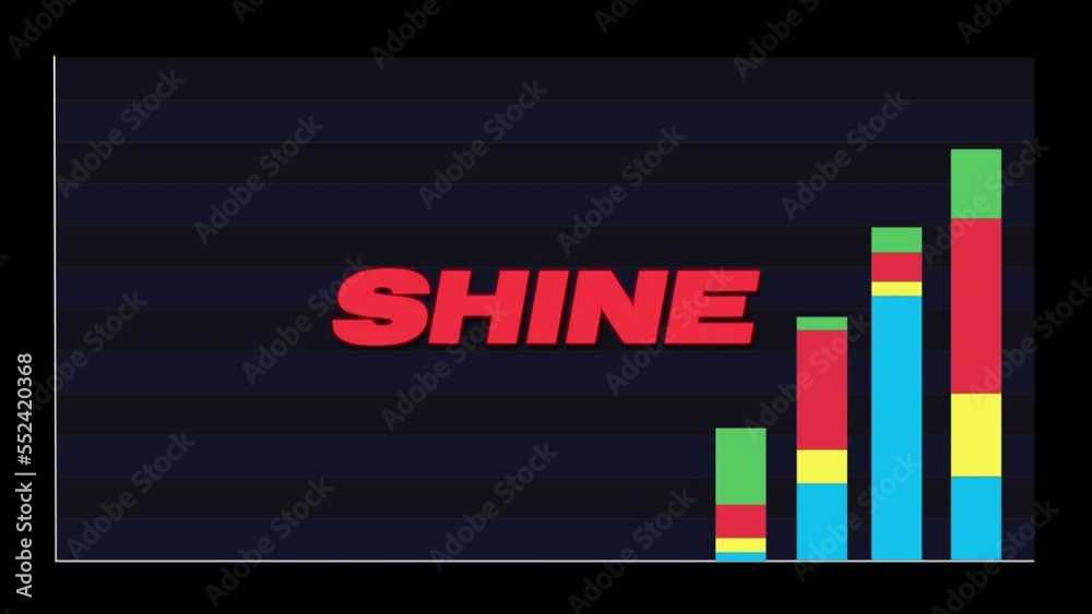 Animation of shine text over diagram Animation of shine text over diagram