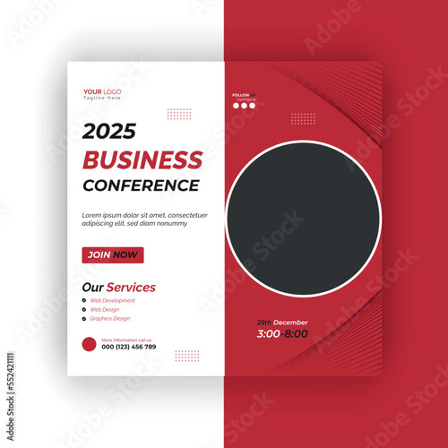 Digital Marketing Agency Social Media Post Template Design photo