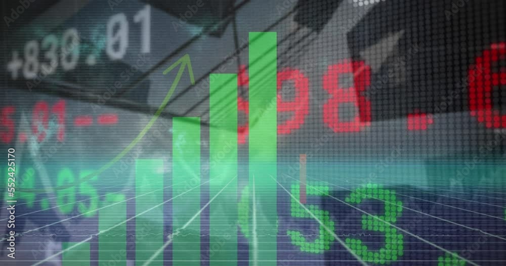 This video shows a digital interface concept for global business and finance This video shows a digital interface concept for global business and finance