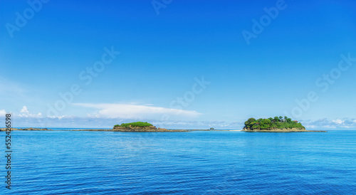 Fototapeta Naklejka Na Ścianę i Meble -  The Pearl Islands archipelago in the Pacific ocean, Panama