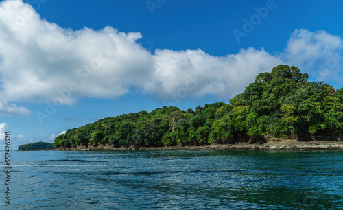 The Pearl Islands archipelago in the Pacific ocean, Panama