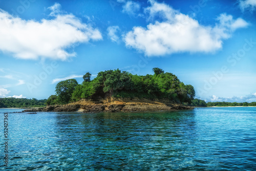 The Pearl Islands archipelago in the Pacific ocean, Panama © atosan