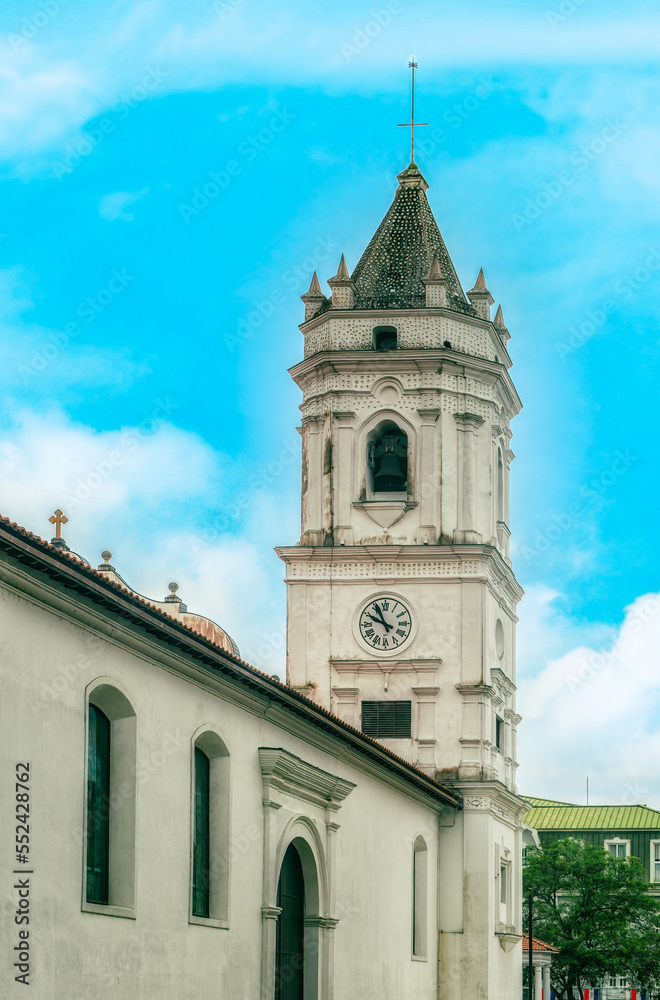 Fototapeta premium Cathedral Santa Maria la antigua, located in Panama city