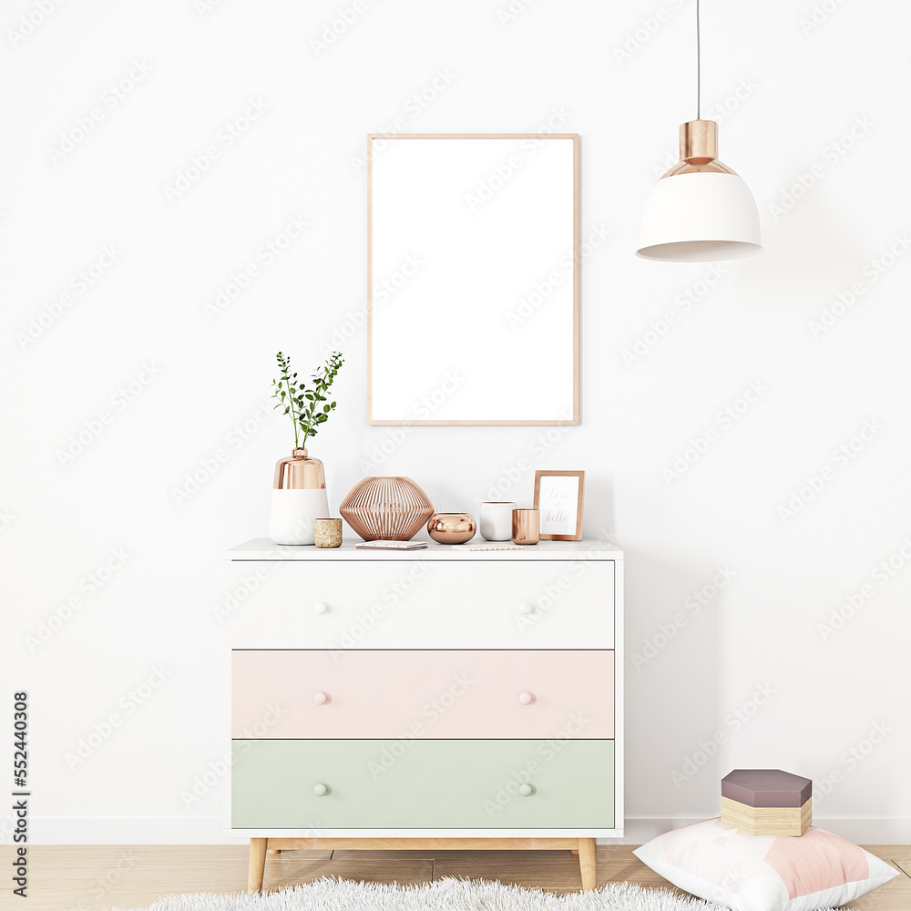 Frame mockup modern A4 Frame mockup modern A4