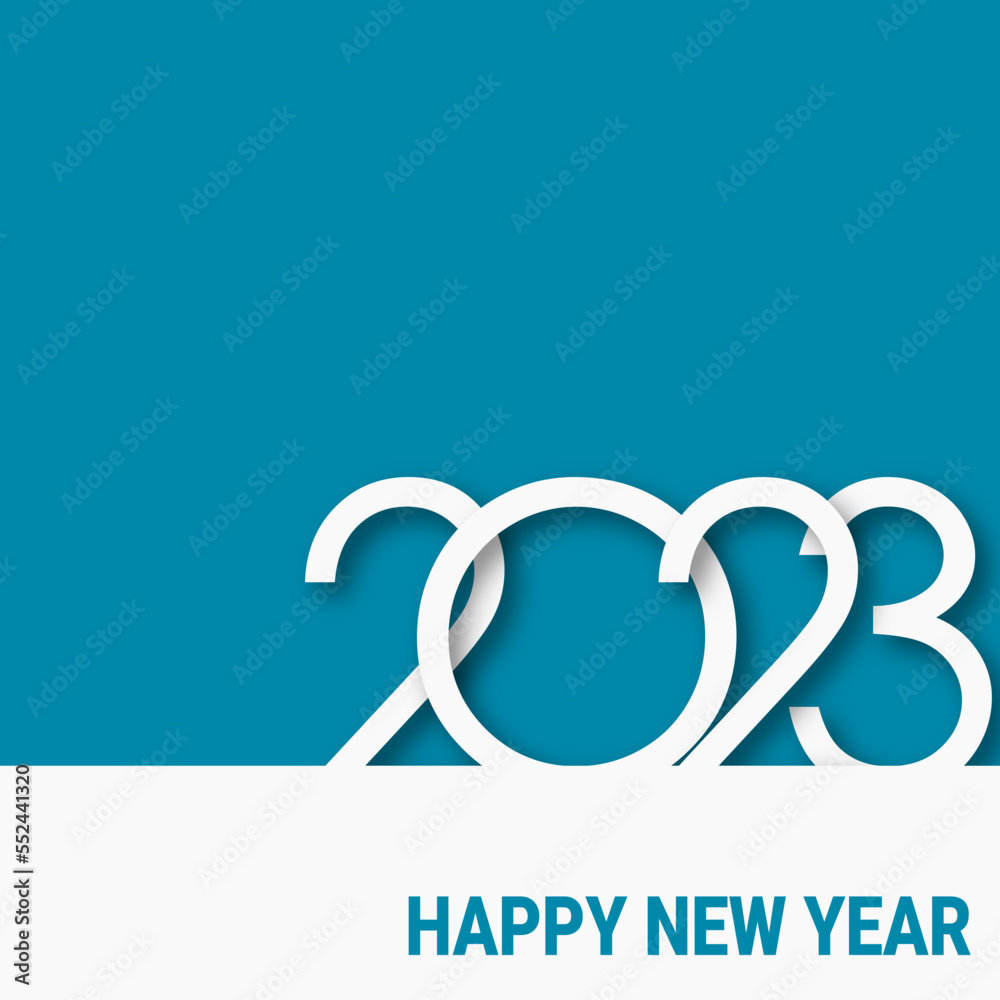 Fototapeta premium 2023 - happy new year - best wishes 2023 background 