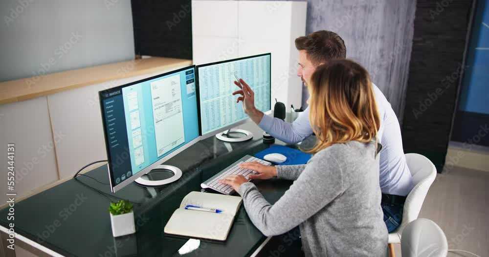 Spreadsheet And Electronic Invoice