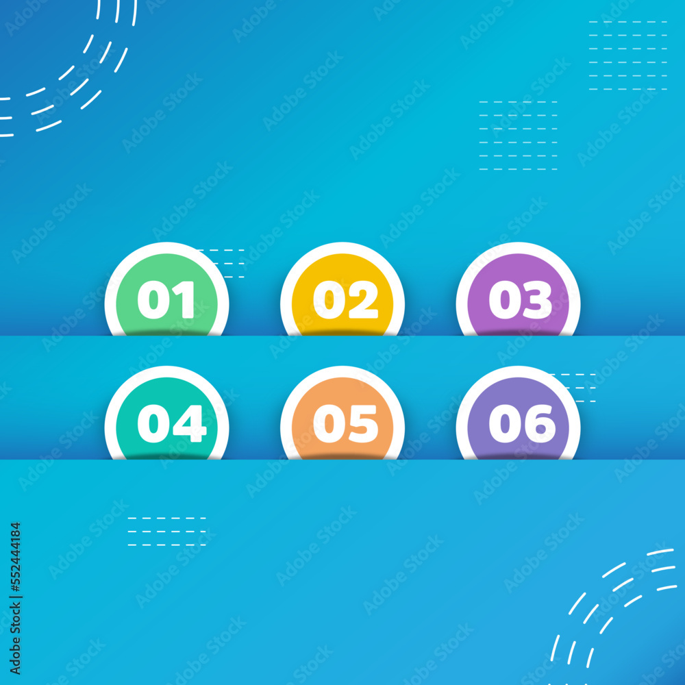 Formas vectoriales para uso de redes sociales como banners, uso editorial y web