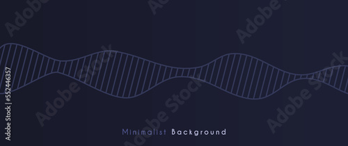 Abstract vector illustration of spiral dna helix, perfect for science design, background, science book cover or illustration, card, presentation