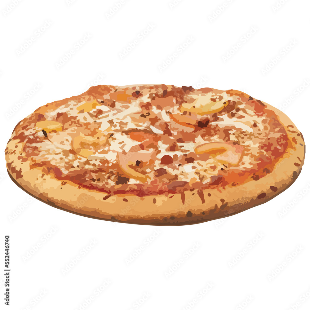 pizza isolated on white background pizza isolated on white background