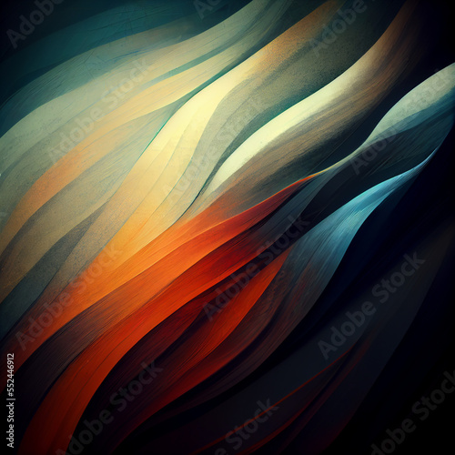 A colorful illustation abstract wallpaper 