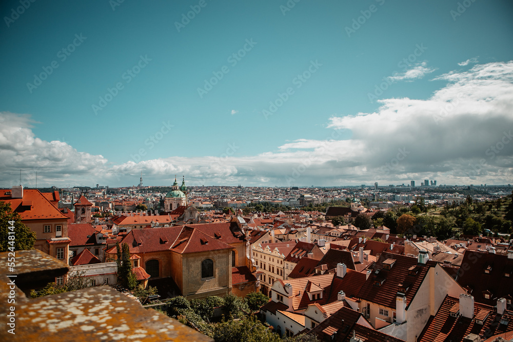 View of old city Prague