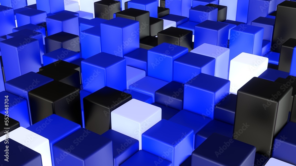 Würfel, Balken, Box, Quadratisch, Geometrie, Anordung, 3D, dynamisch, Quader, metall, mosaik, Architektur, blau, hellblau, metall Würfel, Balken, Box, Quadratisch, Geometrie, Anordung, 3D, dynamisch, Quader, metall, mosaik, Architektur, blau, hellblau, metall