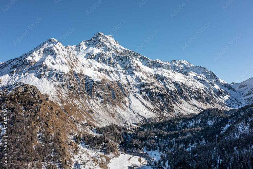 Fototapeta premium Bergblick