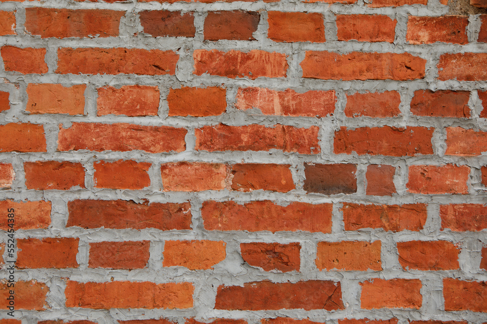 Obraz premium Red brick wall texture