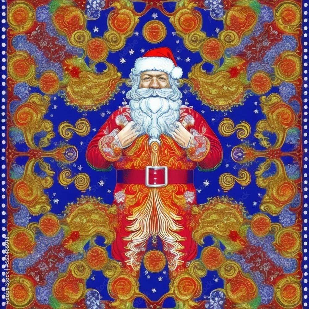 Cool Santa illustrations