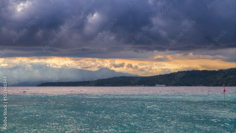 Obraz premium Oslob Sunset