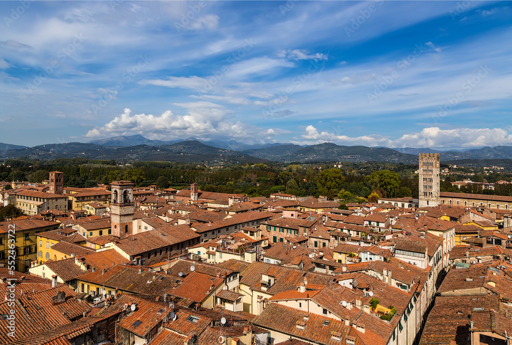 Lucca, Italy. Scenic view