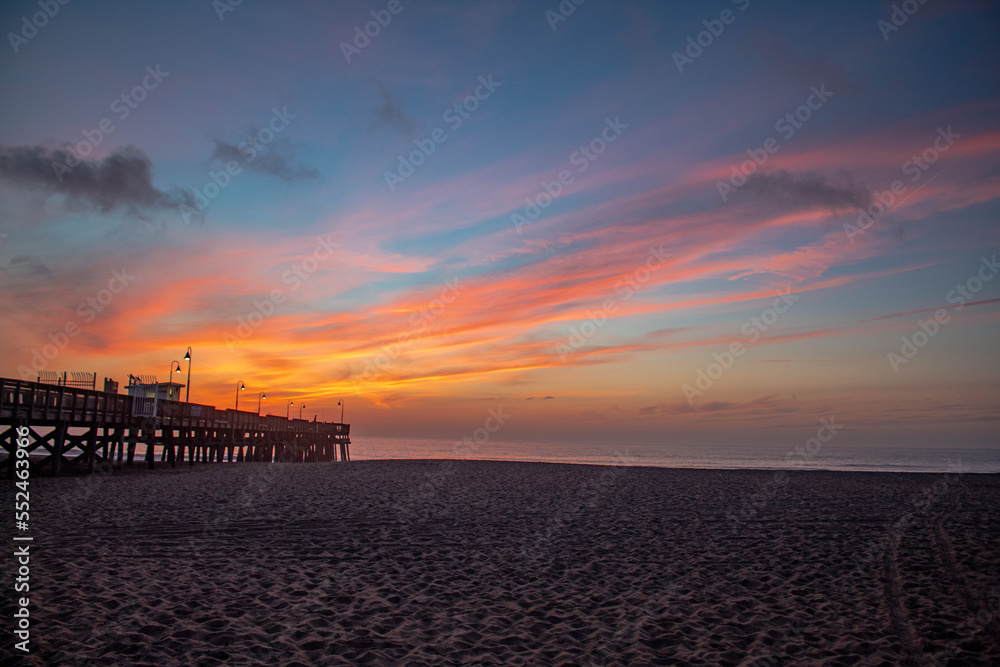 Summer sunrise at Sandbridge Summer sunrise at Sandbridge