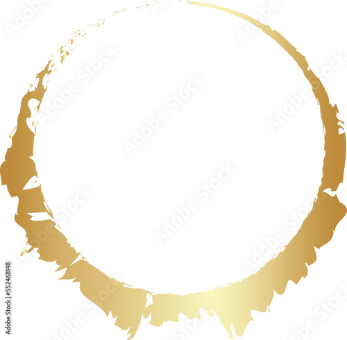 Wallpaper Mural Gold circle . Hand Drawn geometric Torontodigital.ca